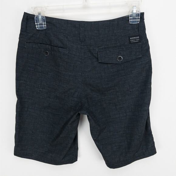 Quiksilver Amphibian Shorts Men’s 27 Charcoal Gray DryFlight Hybrid Water Repel - Picture 10 of 12